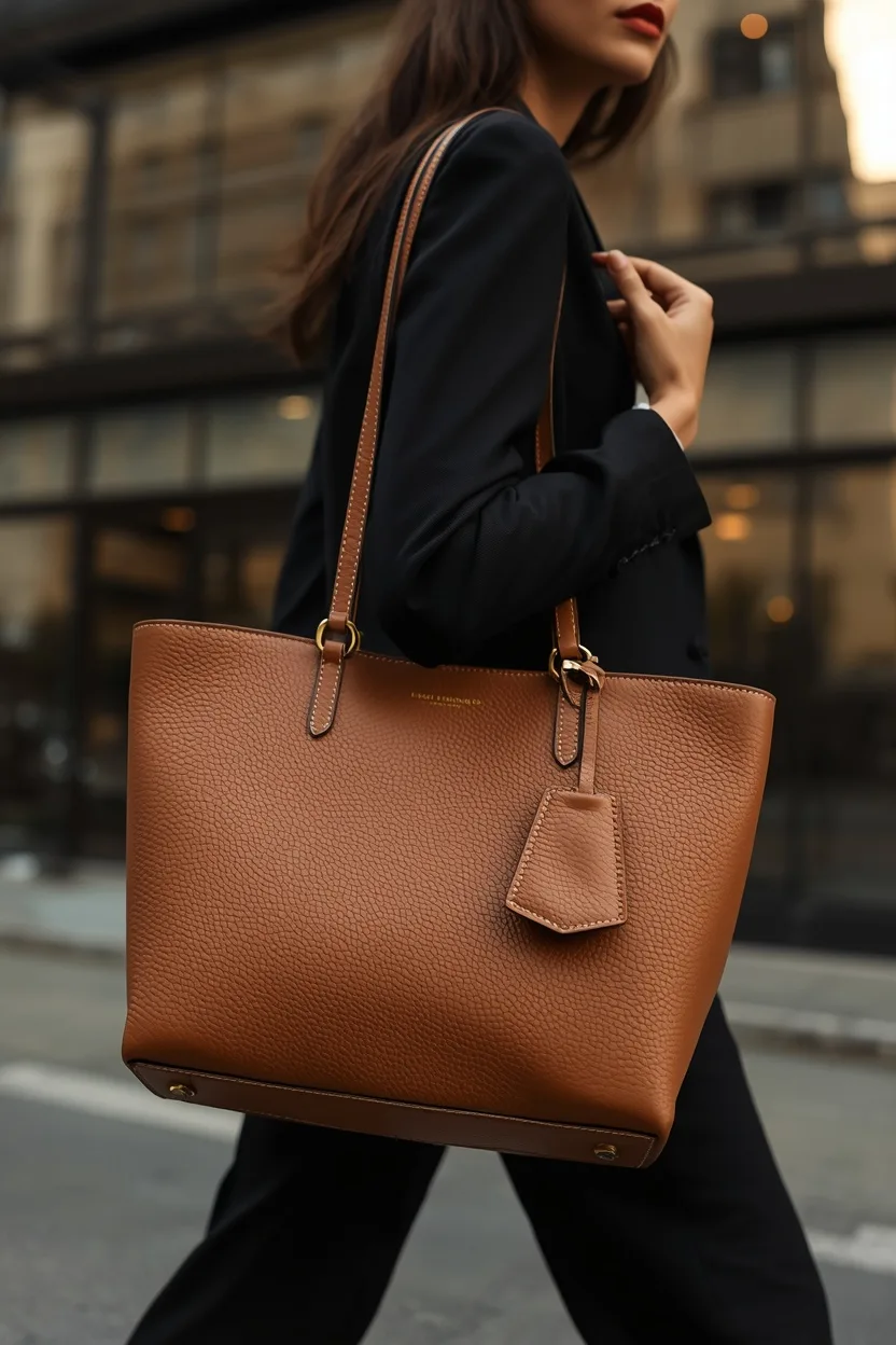 Bolso Tote Camel