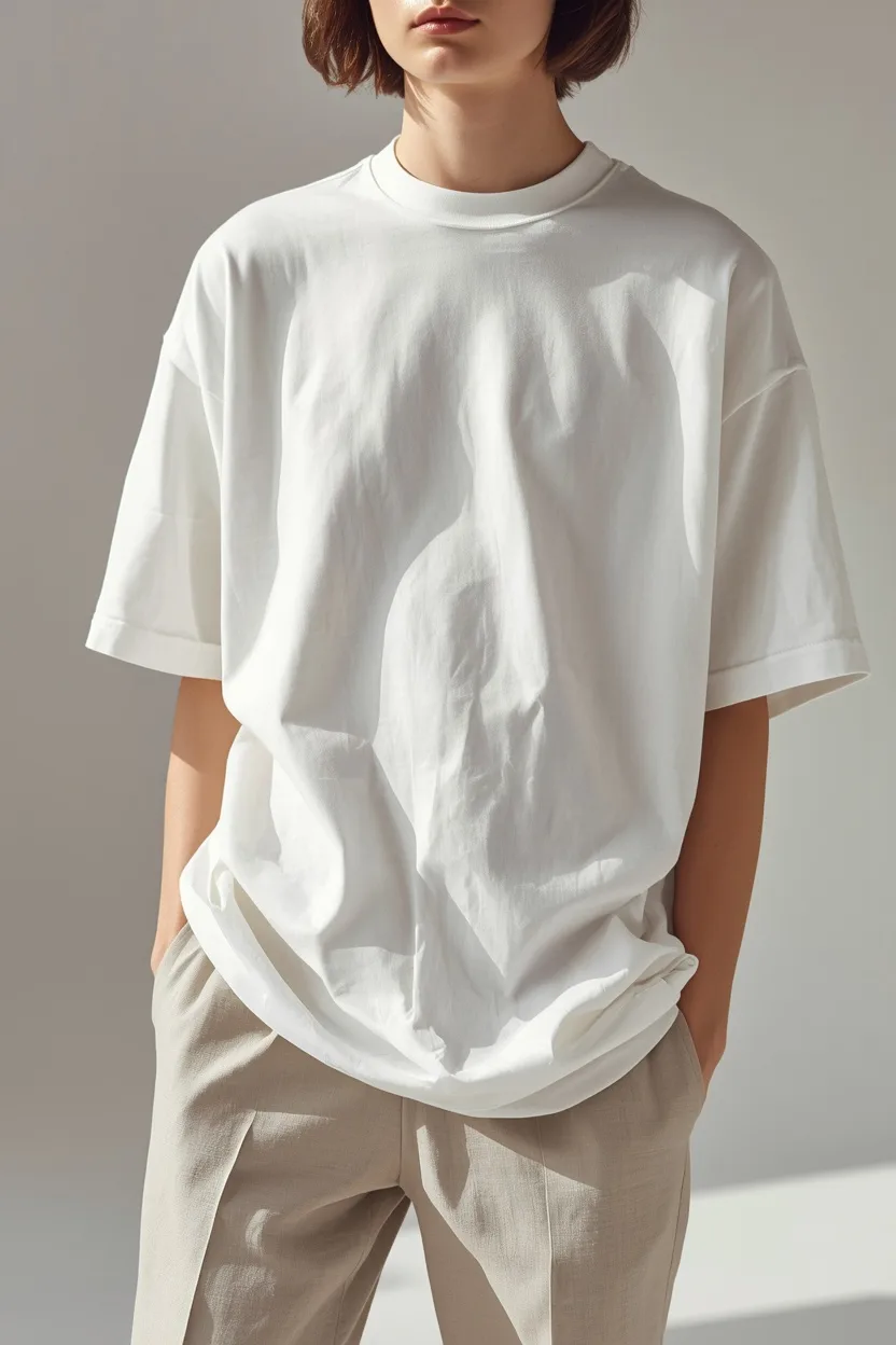 Camiseta Oversize Blanca